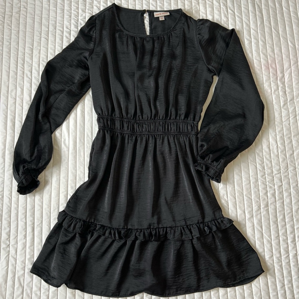 Knox Rose Black Long Sleeve Dress